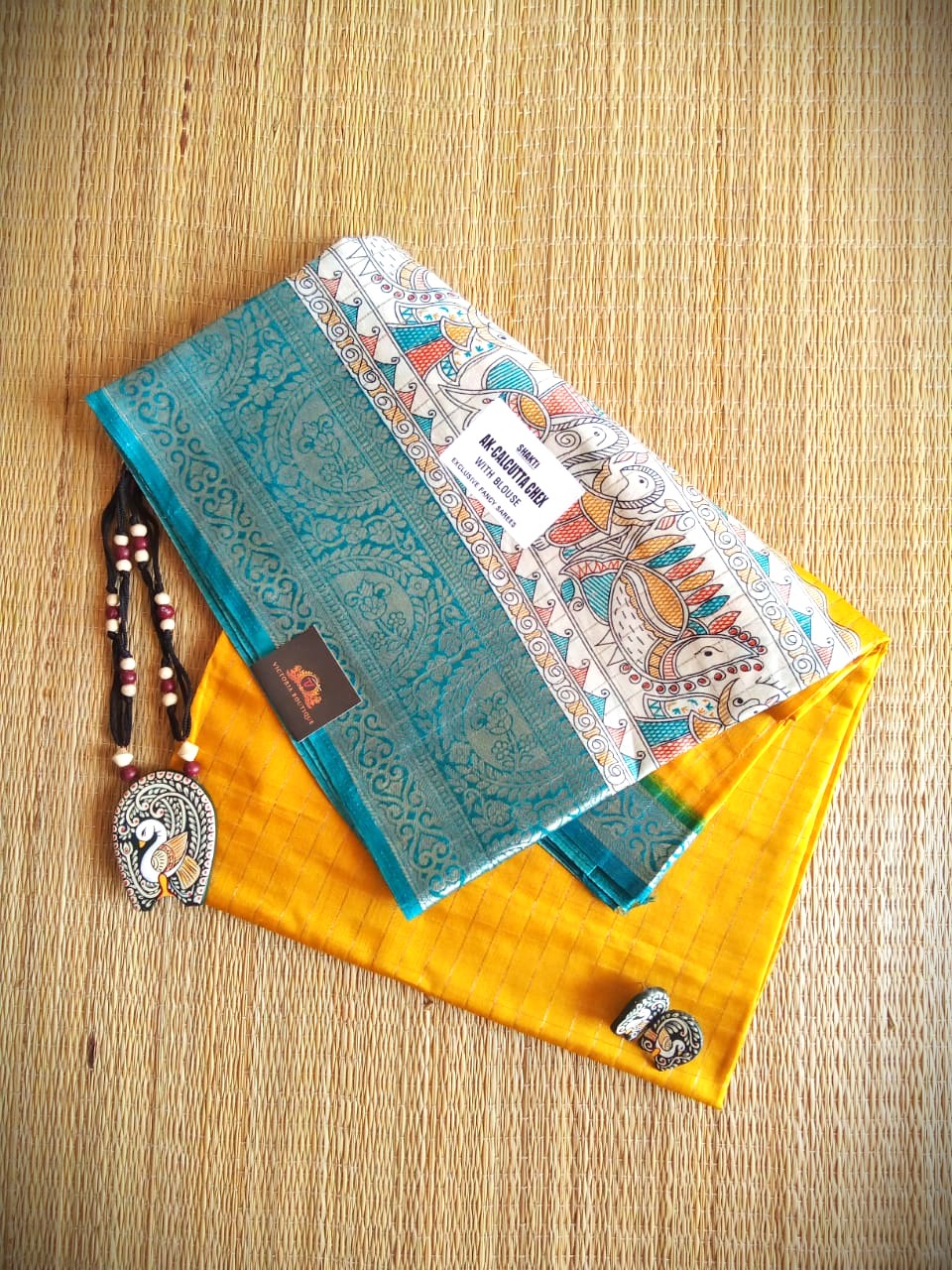 Culcutta Cheks Saree